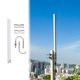 thumbnail image 4 of Antena De Estación Base VHF UHF 144/430MHz De Doble Banda Para Exteriores Con Conector Hembra De PL-259 Para Repetidor De Radio Transceptor Móvil, 4 of 7