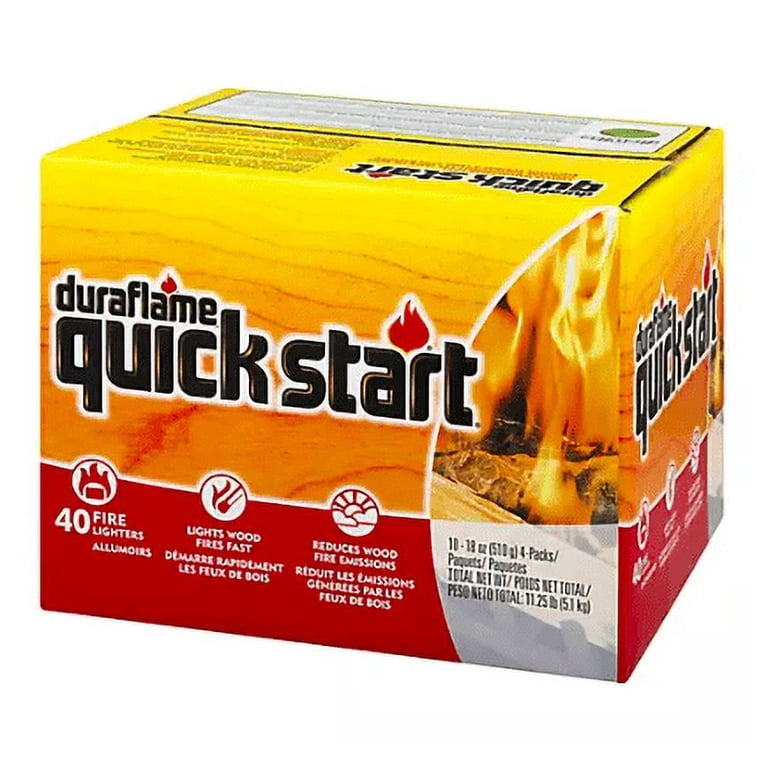 Duraflame Quick Start Firestarters, 40-pk, Indoor Fireplace