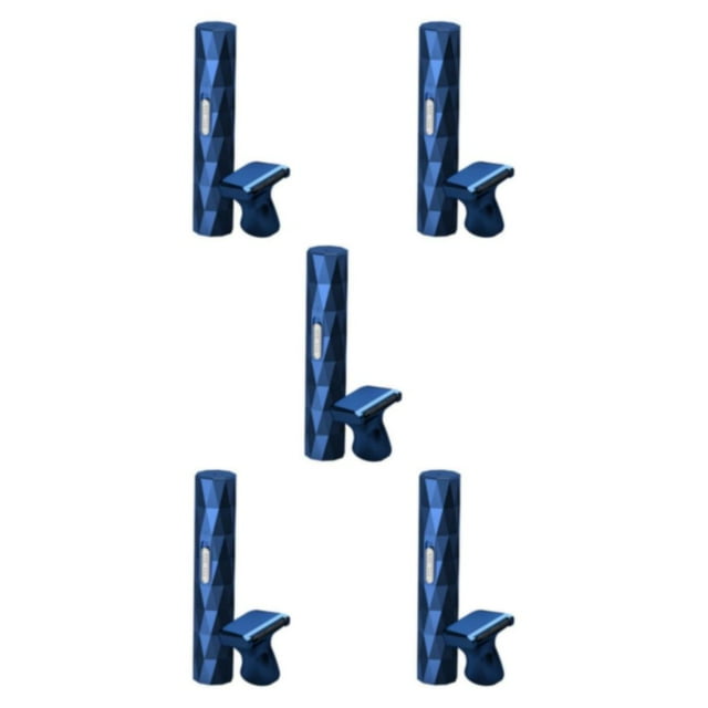 letairis Tondeuse Électrique pour Poils de Nez, Narines, Oreilles, Rasoir Bleu Double Tête 5Set