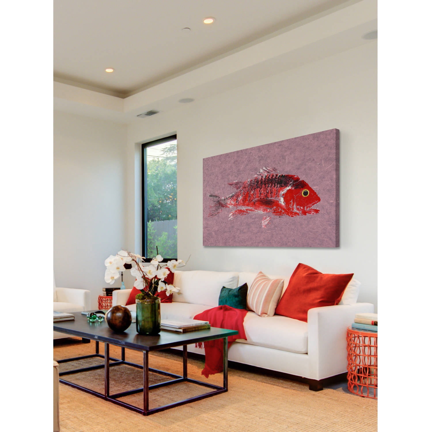Marmont Hill "Snapper" by Warren Sellers Painting Print on Wrapped Canvas