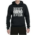 thumbnail image 2 of Wild Bobby, Best Dad Ever Daddy Husband, Father's Day, Unisex Men Graphic Hoodie Sweatshirt, Black, Small, 2 of 3