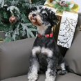 thumbnail image 4 of Collar de perro Aring Pet ajustable de algodón rojo navideño de 2,5 cm, 4 of 5