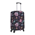 thumbnail image 3 of Daiia Roses Flowers Luggage Cover, Thickened Washable Travel Luggage Covers, Elastic Unique Baggage Covers for 18-20 inch Luggage-Large, 3 of 9