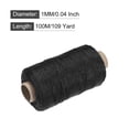 thumbnail image 2 of Uxcell Twisted Nylon Mason Line Black 100M/109 Yard 1MM Dia for DIY Projects, 2 of 6