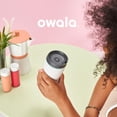 thumbnail image 3 of Owala SmoothSip Insulated Stainless Steel Coffee Tumbler, Reusable Iced Coffee Cup, Hot Coffee Travel Mug, BPA Free, 20 oz, Green (Hip Cactus), 3 of 6