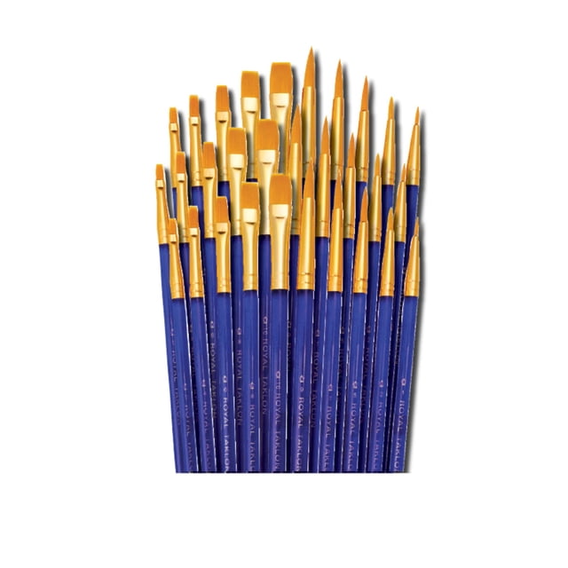 Set de 30 Pinceles Omnia Gold Taklon Sintético
