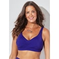 thumbnail image 5 of Swimsuits for All Women's Twist Front Bikini Top, 5 of 6