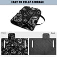 thumbnail image 6 of Pzuqiu Golf Cart Accessories Seat Cover Quilted Polyester Material, Compatible with Outdoor Club Carts, for EZGO 2 Person Carts Yamaha, Sugar Skulls Mexican, 6 of 9