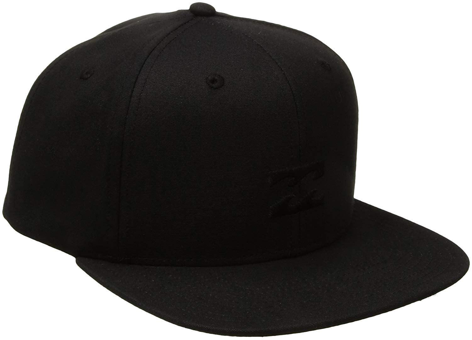 New Billabong System Twill Mens Black Cyan Snapback  Cap Hat 