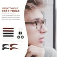 thumbnail image 4 of FELTECHELECTR 1 juego de retenedores de gafas, soportes de patillas de silicona, correas antideslizantes, 4 of 7