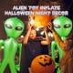 thumbnail image 5 of Bedwina inflable Alien de 1,5 m (5 pies), paquete de 2 unidades, color verde, para fiestas, 5 of 6