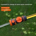 thumbnail image 4 of YAOMOBB Water Connector Water Control Connector with Switch Quick Connect Leakproof Stable Soft Water Tube Fitting Garden 1/4 1/6, 4 of 6