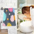 thumbnail image 7 of Polka Dots Hand Towel Cotton Bath Towel Large Face Towels Absorbent for Bathroom Home Hotel, 7 of 7
