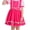 Princess Dress, variant on Guvpev Halloween Princess Costume for G'irls, 3D Print Pink Princess Dress with Puff Sleeves, Halloween Cosplay Dress Up Outfit for Birthday Party, Carnival & Fancy Dress