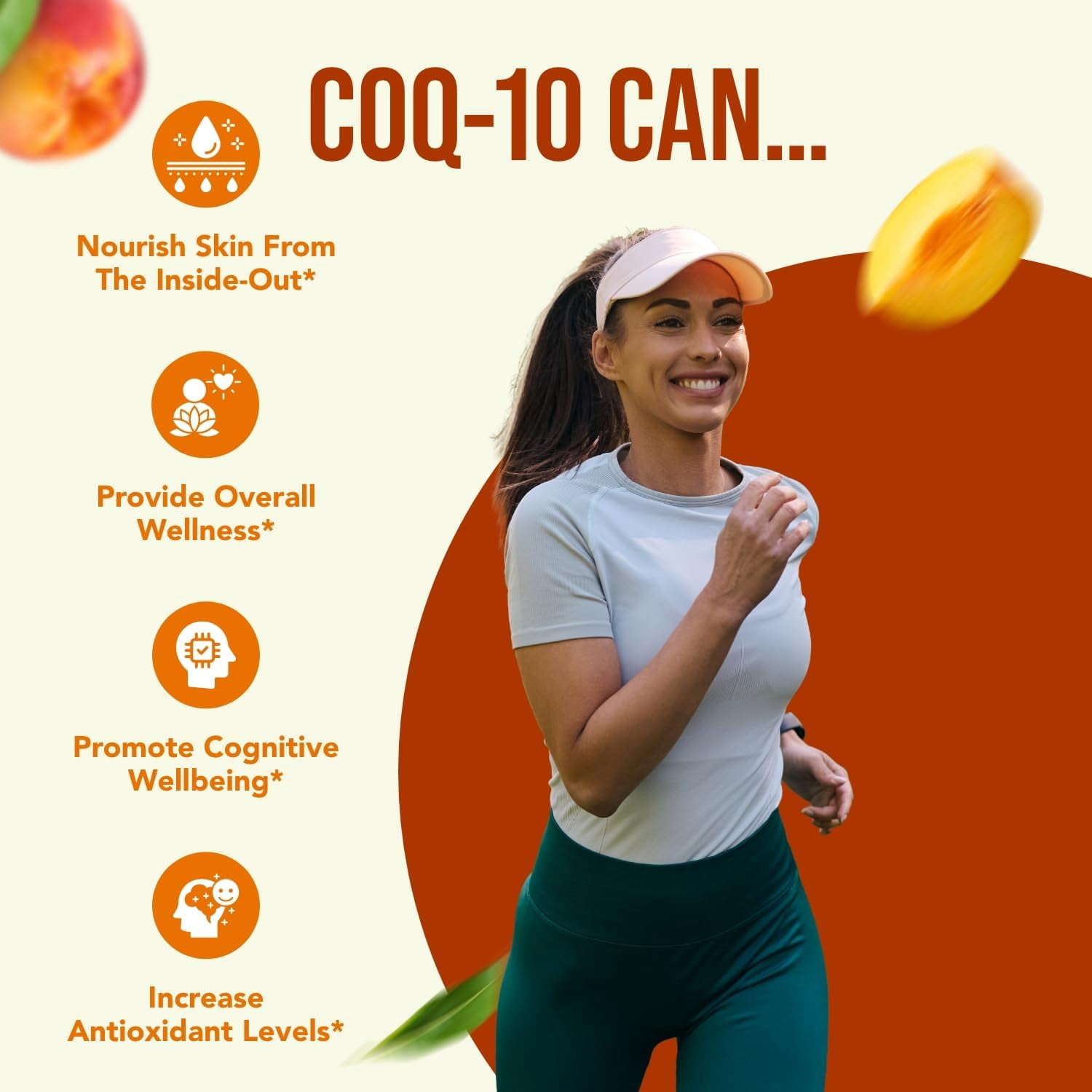 Healthy Way CoQ10 Supplement, Antioxidant Support for Heart Health & Energy, 400mg, 200 Capsules