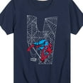 thumbnail image 3 of Marvel Spider-Man - Spidey 4Th Birthday - Toddler And Youth Short Sleeve Graphic T-Shirt, 3 of 5