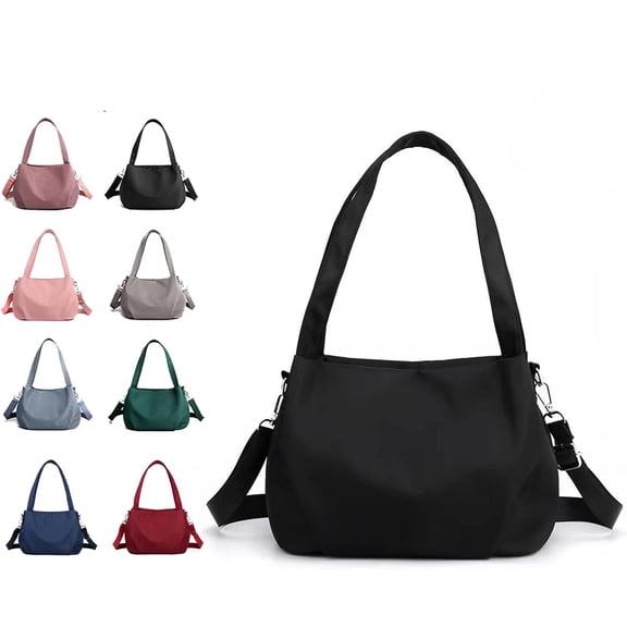 Body Light and Versatile Casual Bags, Fashionable Women's Shoulder Tote Bags Canvas Bag with Large Capacity
