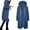 BU1, variant on Jackets for Women Warm Waterproof Hooded Zip Up Solid Color Coat with Drawstring Soft Casual Fall Winter Outdoor Comfort Long Jacket, 2X