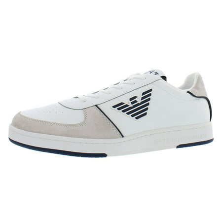 

Emporio Armani EA7 New Millenium Suede Mens Shoes Size 11.5 Color: White/Navy