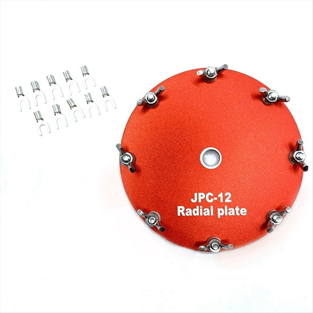 Disco de Red Dedicado para Antena Portátil de Corta HF -12 -12. Disco de Conexión A de Aluminio.