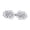 Silver, variant on Chinese Frogs Closure Button Chinese Knots Buttons Traditional Curtain Button Chinese Decorative Buttons