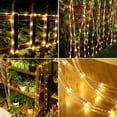 thumbnail image 4 of Solar Rope Light Decoration, 300 LED Romantic Weatherproof Adjustable Solar Rope Light  for Yard, 4 of 8