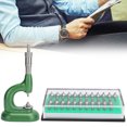 thumbnail image 1 of Jewelry Setting Machine, Steel Professional  Performance Quality Assurance Watch Repair Tools Durable With Jewelry Hole For Watchmaker For Watch Shop Green, 1 of 8