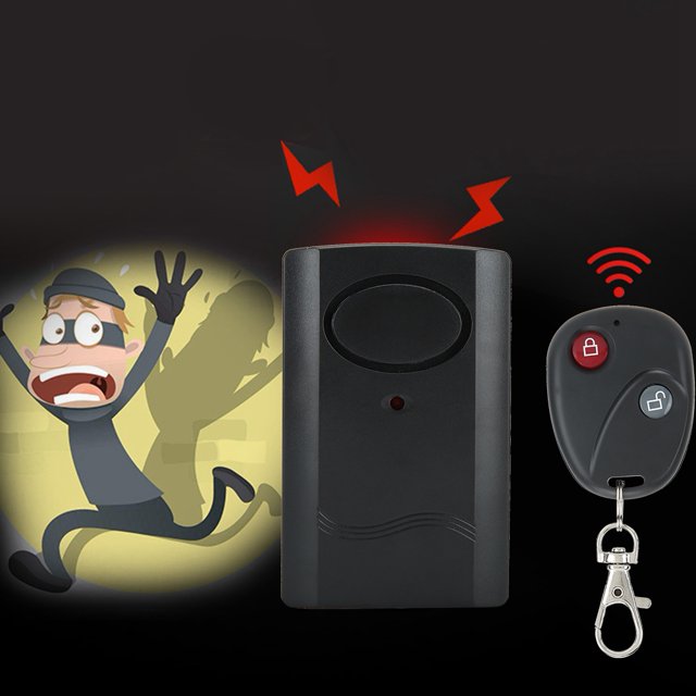 Sensor de alarma de puerta,Sensor de puerta inalámbrico Alarma remota de puerta de ventana Sensor de puerta inalámbrico Innovación moderna