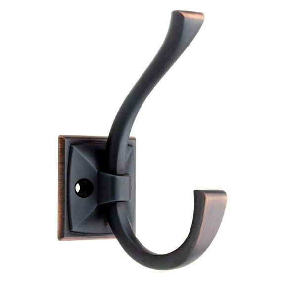 Liberty Ruavista 4-1/3 in. Venetian Bronze with Copper Highlights Coat Hook