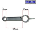 thumbnail image 1 of Trustworthy And Efficient Connecting Rod For Air Compressor, Silver Tone Aluminum Alloy, Ensures Reliable Performance, 1 of 6