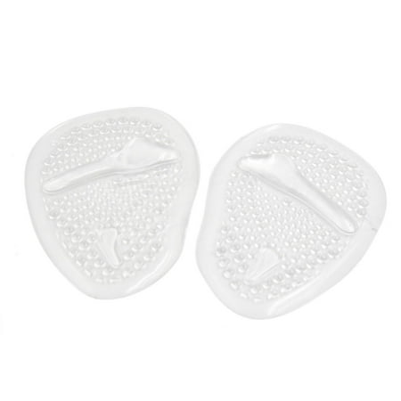 1 Pair Clear Silicone Foot Arch Forefoot Pad Metatarsal Cushion Insole Stress Relief