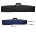 thumbnail image 3 of ZheElen Scratch-Resistant Pool Cue Case Rugged Oxford Cloth Storage Bag Billiard Cue Cases Pool Cue Case 2x2 blue, 3 of 6