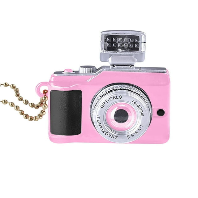 Iumwxz Camera Pendant Necklace LED Camera Photography Enthusiasts