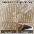 thumbnail image 7 of FEELHOME Kitchen Rugs 2 PCS Set 20"x32"+20"x48" Non-Slip Absorbent Kitchen Floor Mats Geometric Kitchen Mat Washable Small Throw Rug for Kitchen Decor, Beige, 7 of 7