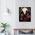 thumbnail image 3 of COMIO Gothic Bat Wall Art Moody Gothic Animal Wall Art Dark Academia Poster Bat Pictures Retro Gothic Print Dark Academia Paintings Vintage Fruit Prints Bat Canvas Art Retro Fruit Artwork 16x20in, 3 of 4