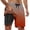 Z01-Orange, variant on Kcolen Men's Swim Trunks 5 Inch Inseam High Elastic Waist Swim Shorts Light Upf Bathing Suit Compression Liner Summer Beach Swimming Shorts for Men