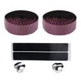 thumbnail image 1 of Handlebar Tape with Bar End Outdoor Sports Non-slip Pink, 1 of 5