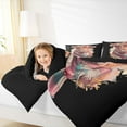 thumbnail image 4 of jejeloiu Kawaii Cow Cattle Full Size Comforter Sets,Farm Animal Bedding Comforter Set,Brown Black Bedding Sets For Boys Kids,Luxury Bedroom Decor Reversible,3-Piece, 4 of 8