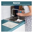 thumbnail image 2 of 2X Kitchen Sink Mats Rubber Drain Pad Protector Gird Non-Slip Durable 10" x 12", 2 of 9