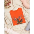 thumbnail image 3 of Butterfly Paradise Cascade Shaped T-Shirt Women -Image by Shutterstock, Female Medium, 3 of 4