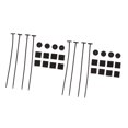thumbnail image 3 of Electric Radiator Fan Tie Strap,2PCS Electric Radiator Fan Car Electric Radiator Fan Tie Electric Fan Tie Straps Best in its Class, 3 of 14