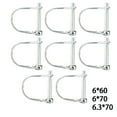 thumbnail image 2 of Maoww 8pcs/set Heavy Duty Safety Coupler Pin Locking Hitch Pin For Farm Trailers Shaft Locking Pin 6.3*70, 2 of 6