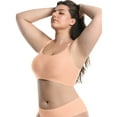thumbnail image 2 of MINTREUS Nursing Bras for Breastfeeding Round Neck Full Coverage Maternity Bra Pregnancy Sleep Bralette with Extra Extender, 2 of 7