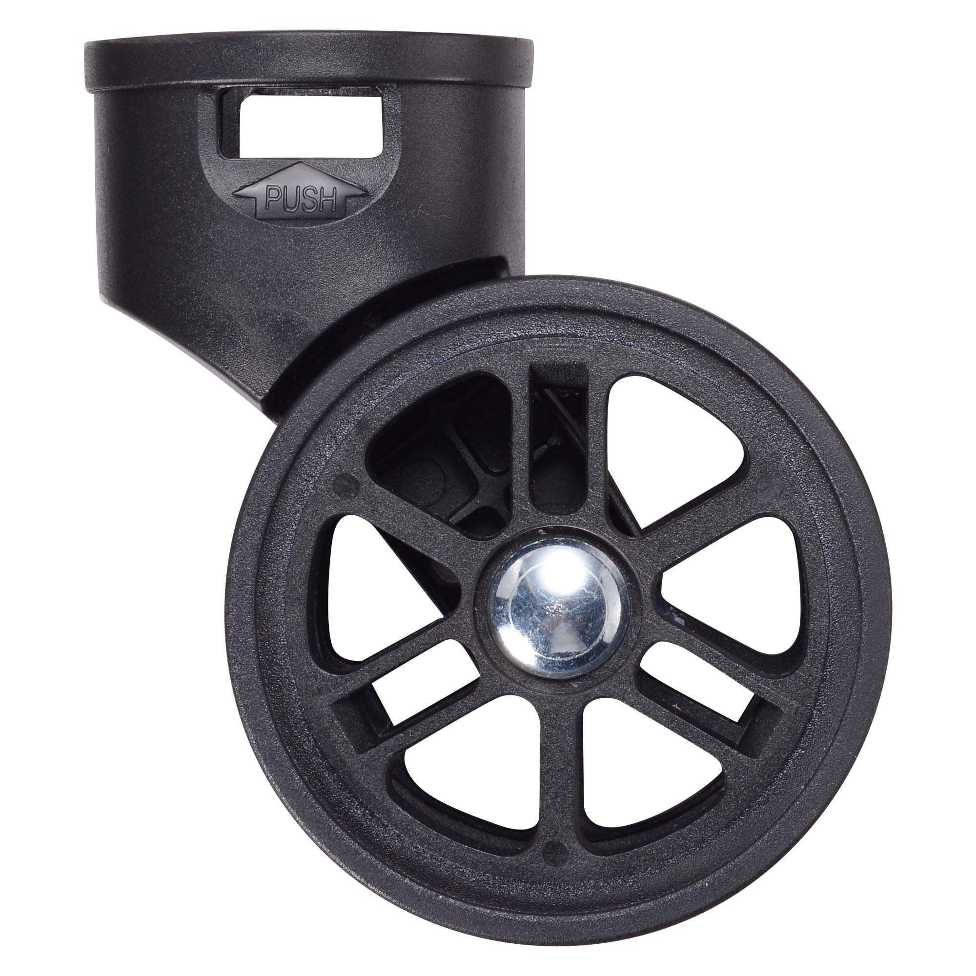 Byootique 4Pcs 2" Swivel Replacement Wheel 360 Degree Rotate Caster for Makeup Case