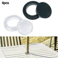Premium Umbrella Hole Ring Plug Set for Your Outdoor Glass Patio