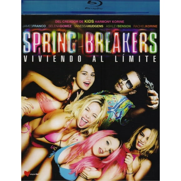 Spring Breakers Viviendo Al Limite PRODISC Pelicula Blu-ray
