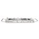 thumbnail image 2 of Injueey Asador plegable de acero inoxidable para barbacoa, pierna de pollo, asador a la parrilla con bandeja de goteo, accesorio para barbacoa Cocina y Comedor Injueey HA018782-00, 2 of 6