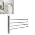 thumbnail image 4 of Toallero Giratorio, Soporte De Pared De Acero Inoxidable, Toallero Giratorio A Prueba De Herrumbre, Móvil Universal Para Baño ANGGREK Otros, 4 of 8