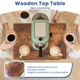 thumbnail image 4 of Carrito de cocina con ruedas Goovilla de 4 niveles con cajones, negro, 4 of 8