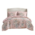 thumbnail image 6 of Vintage Floral Bedding Sets King Size Pink Multicolor Reversible Comforter with Sheets Shams, 6 of 12